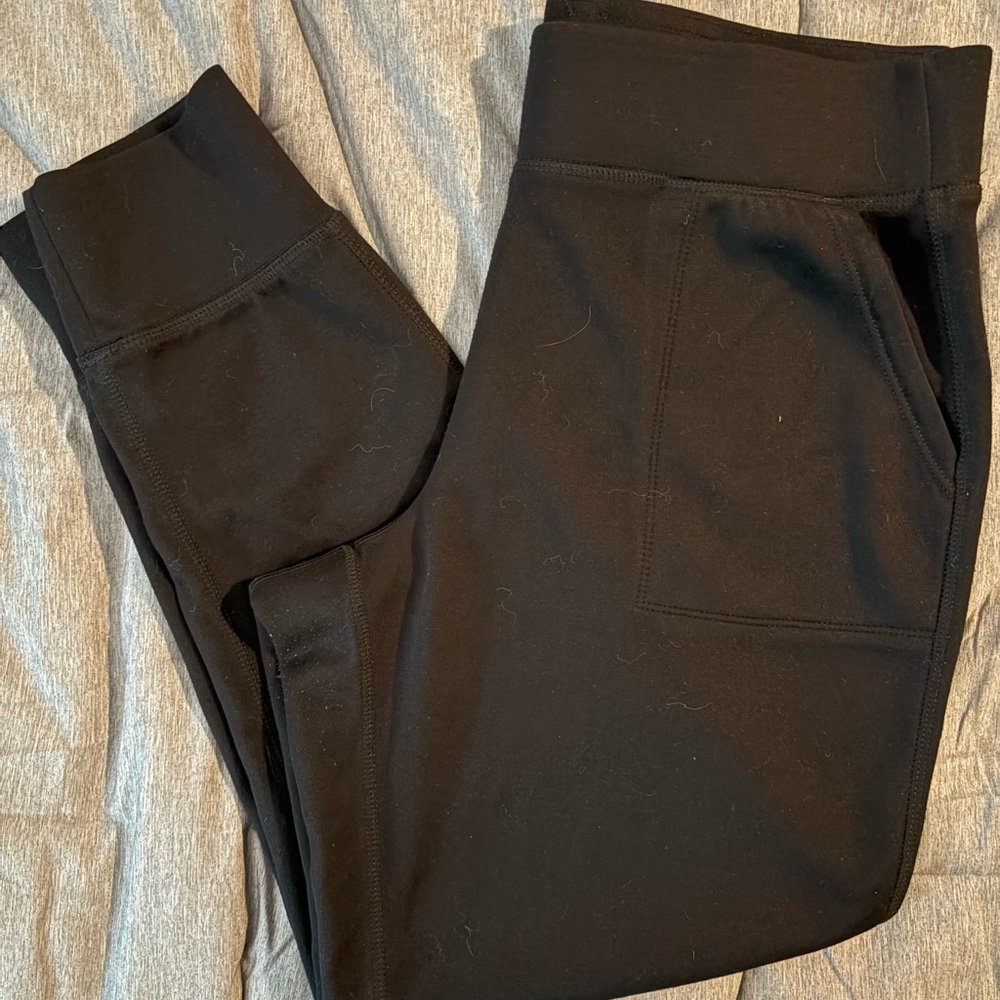GAIAM Black Activewear Leggings